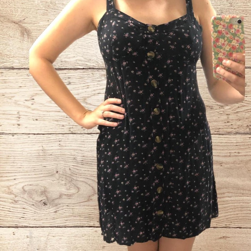 AMERICAN EAGLE FLORAL MINI DRESS - Picture 9 of 9